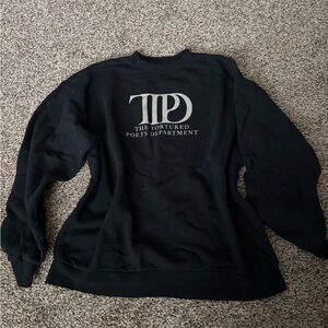 TTPD Taylor swift sweatshirt official merch